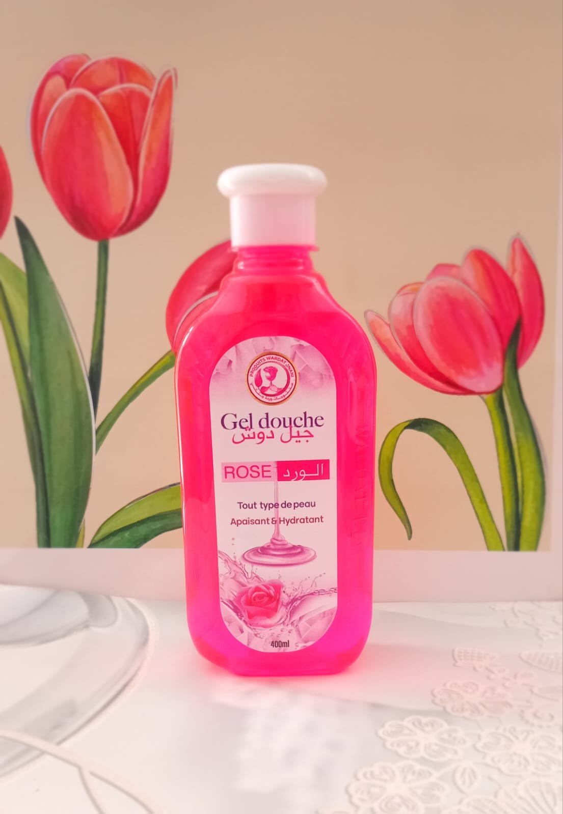 جيل دوش الورد 400ml