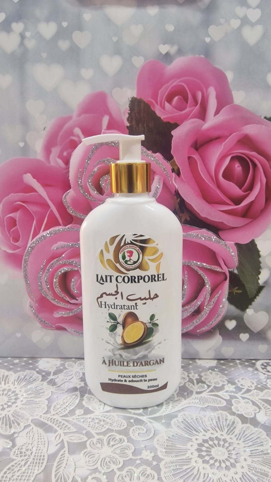 حليب الجسم بزيت أركان 200ml