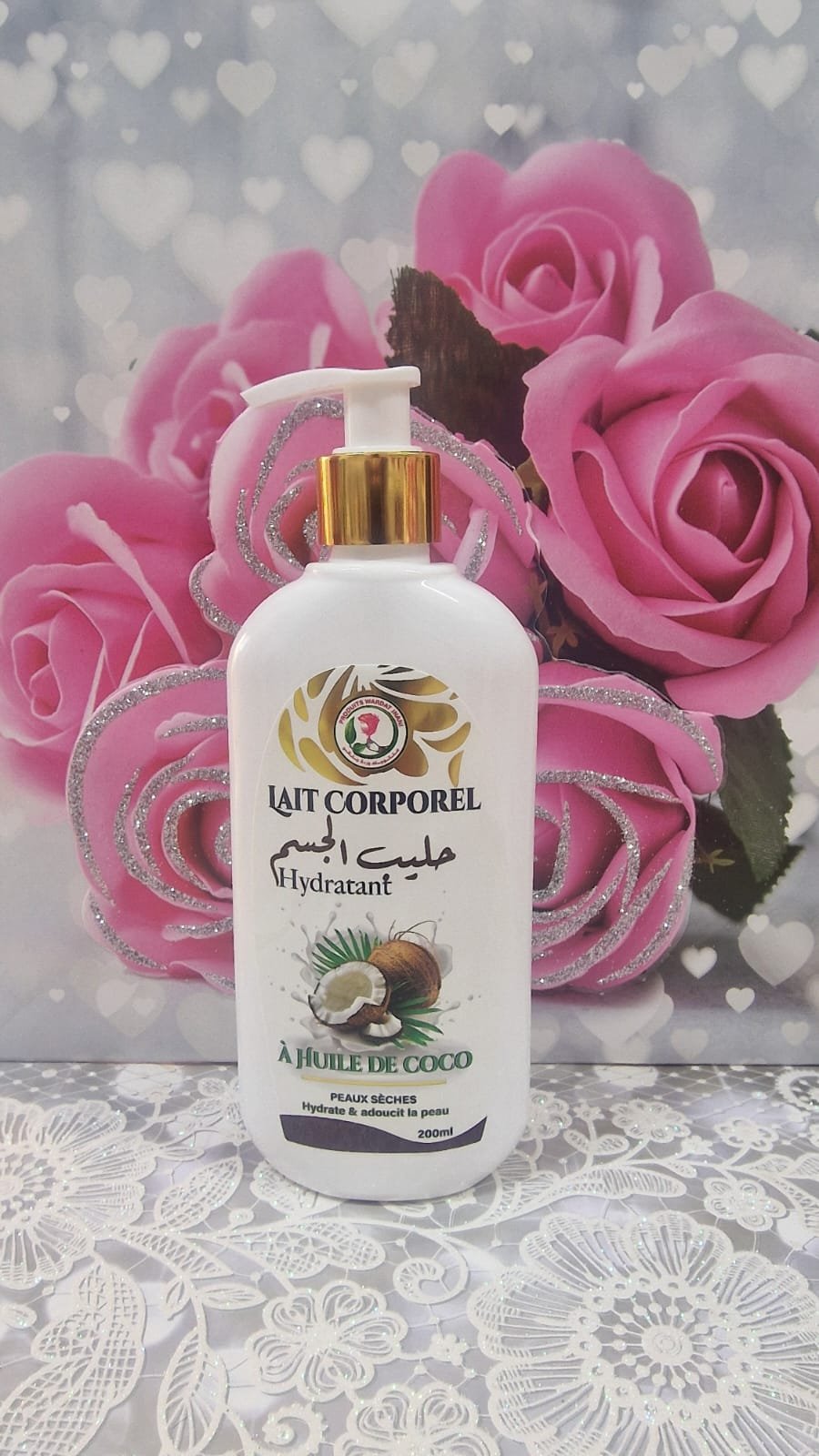 حليب الجسم بزيت الكوك 200ml