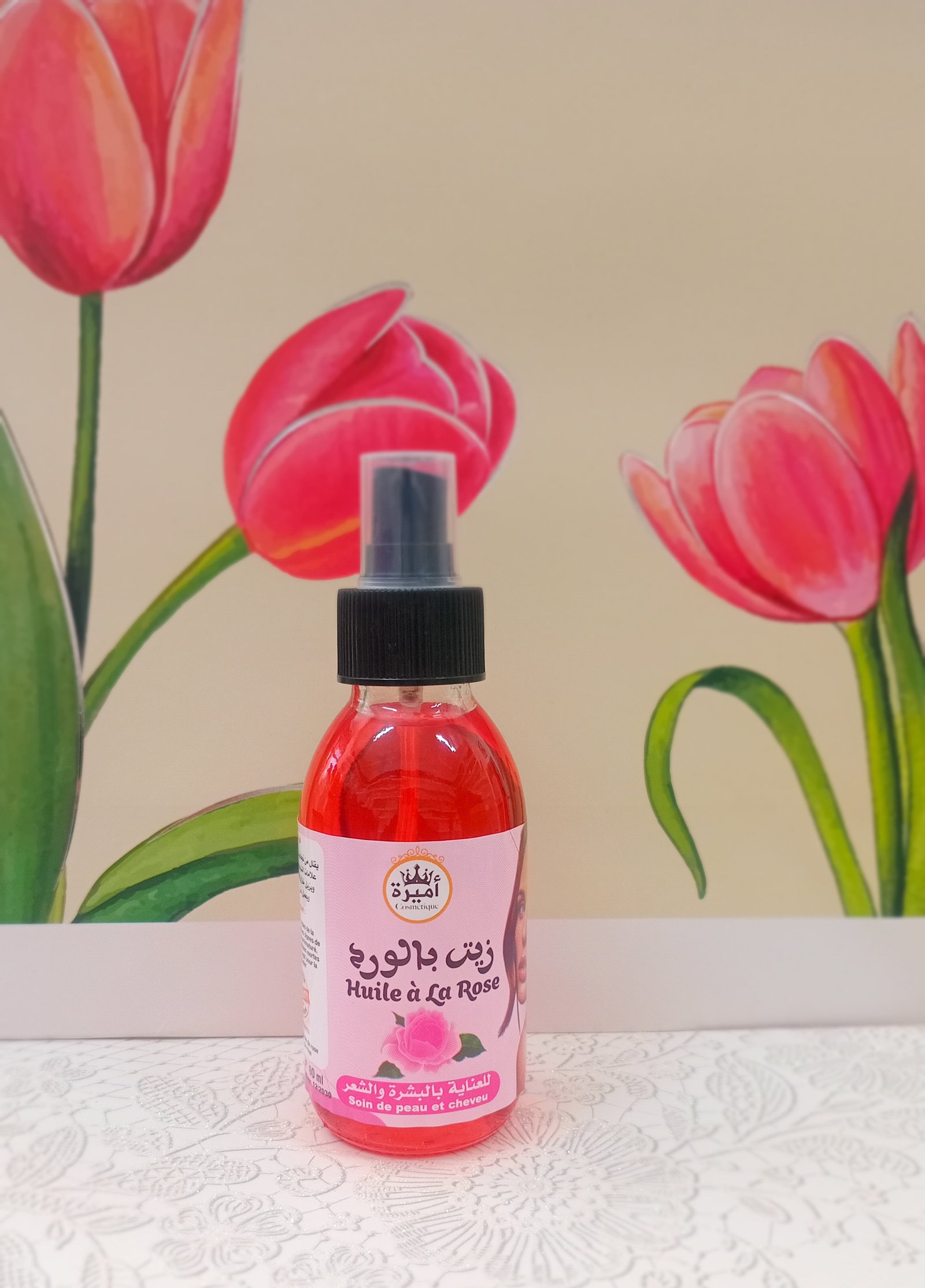 زيت الورد رشاشة زاج 125ml