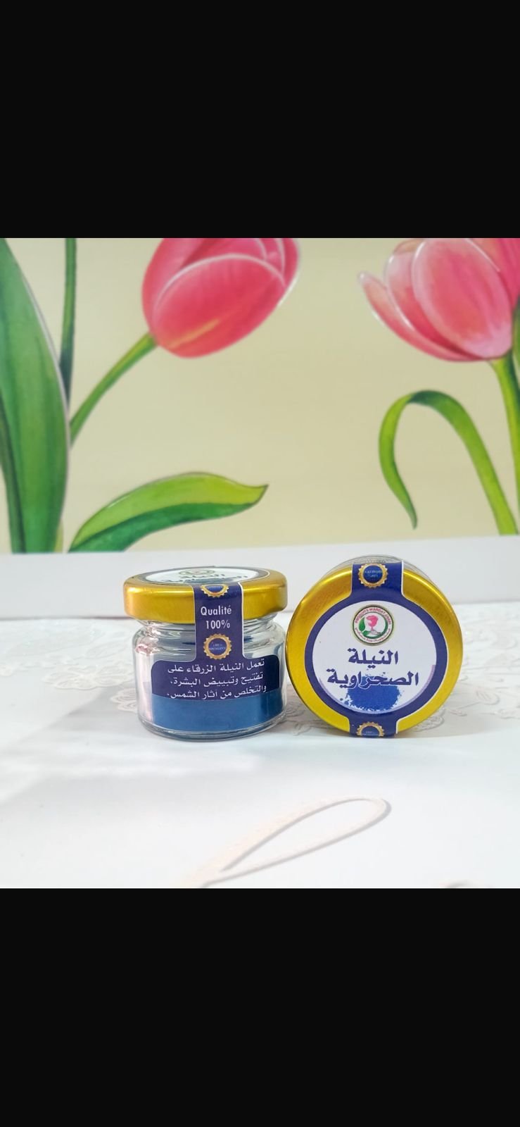 النيلة الصحراوية قرعة زاج صغيرة