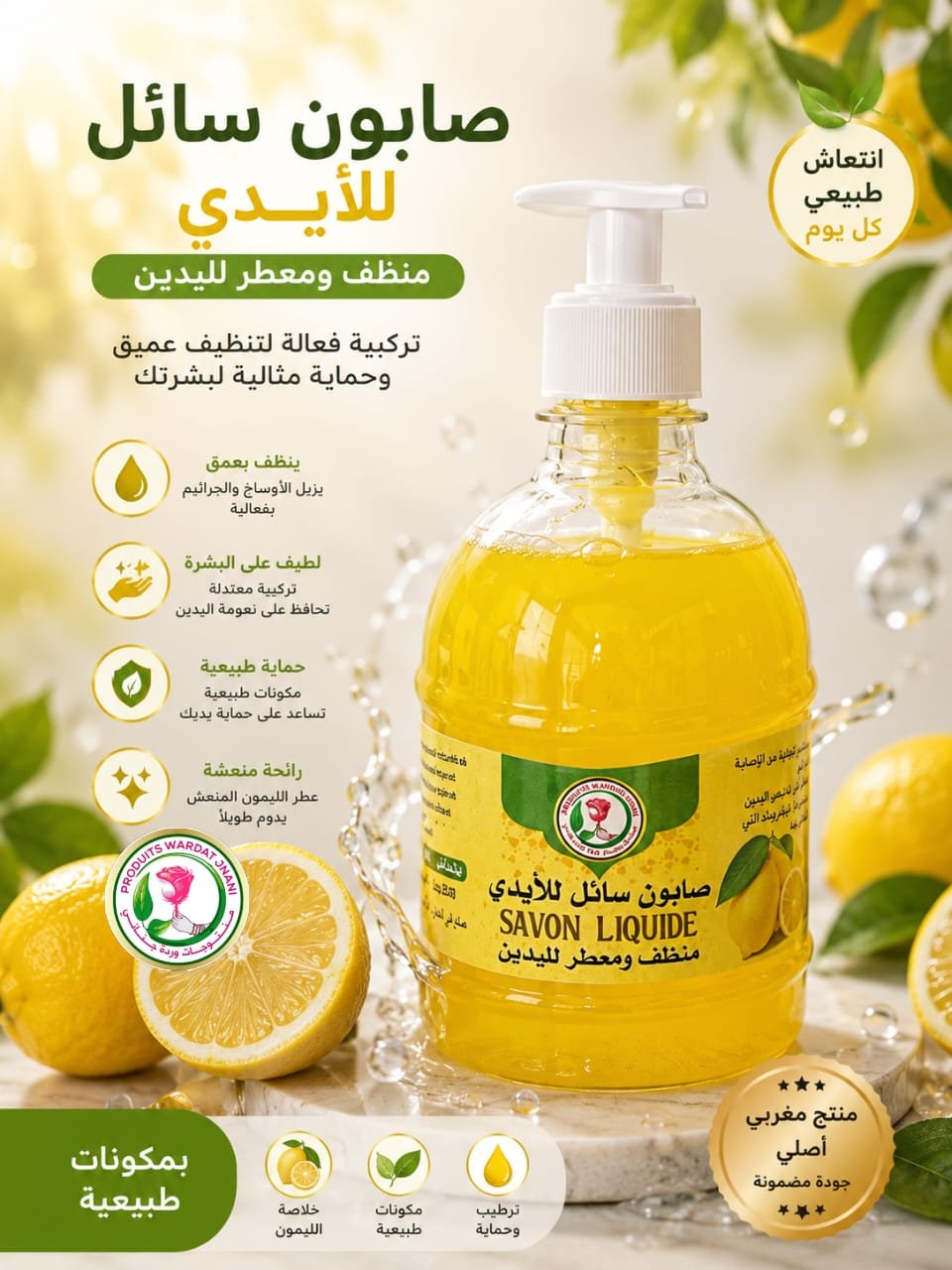 Savon liquide sitron 250ml