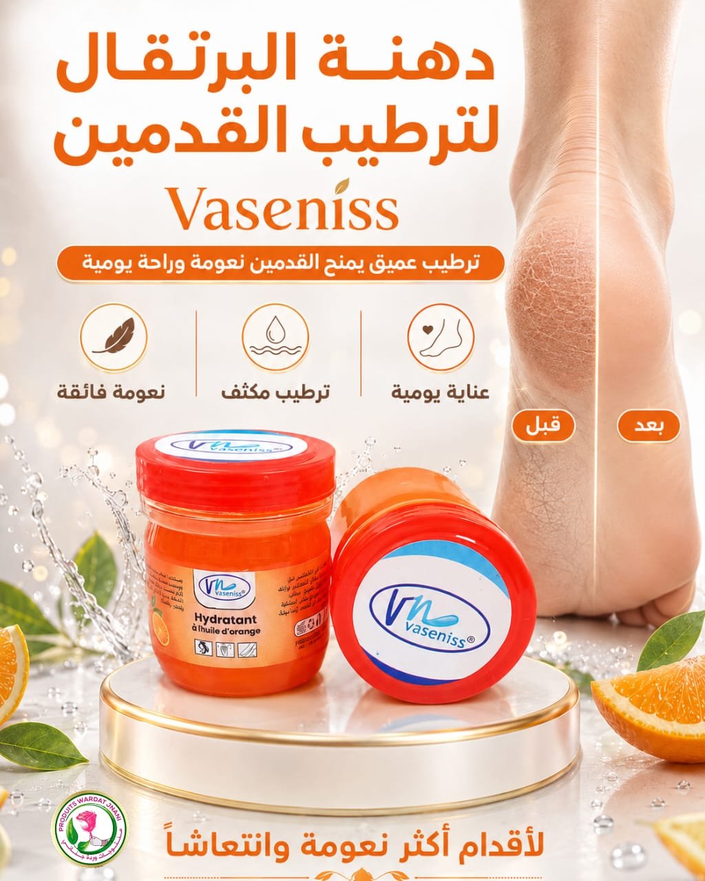 Dehna a huile d orange 100g