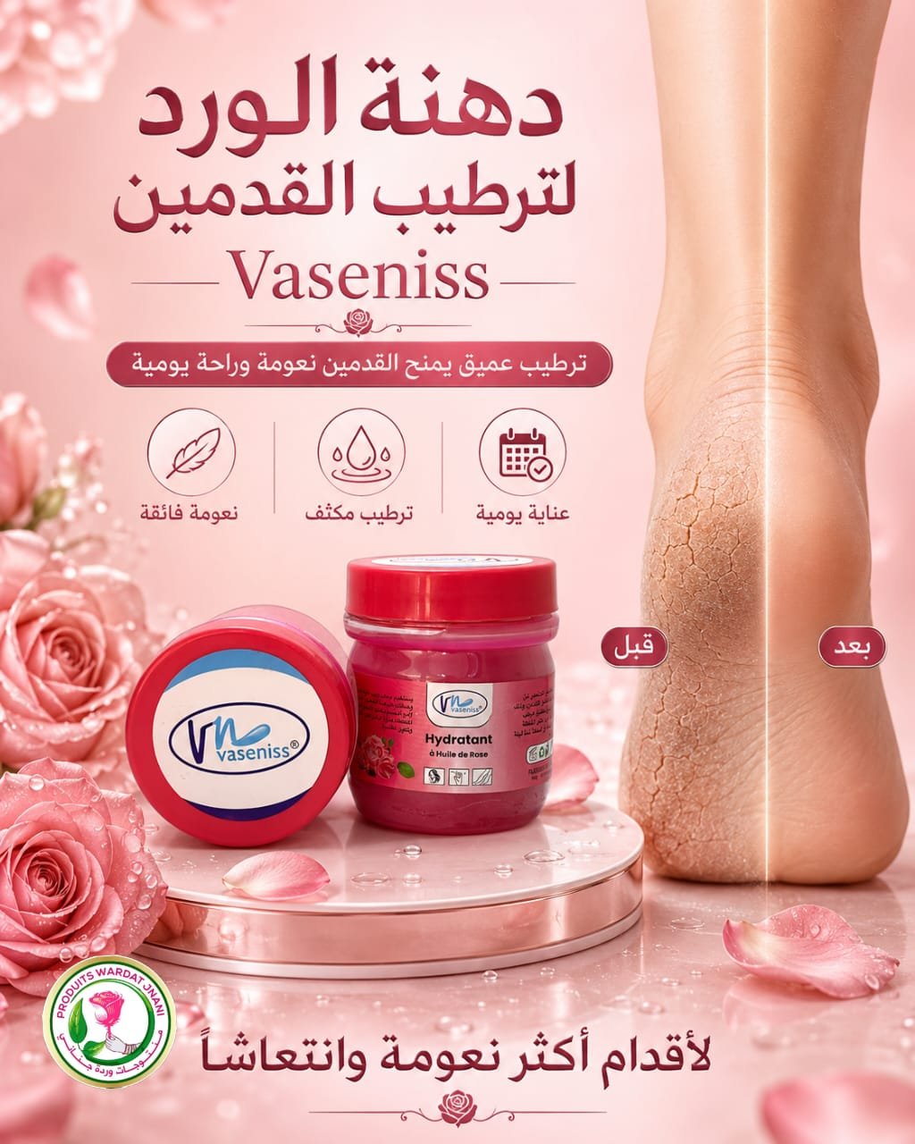 Dehna a huile de rose 100g